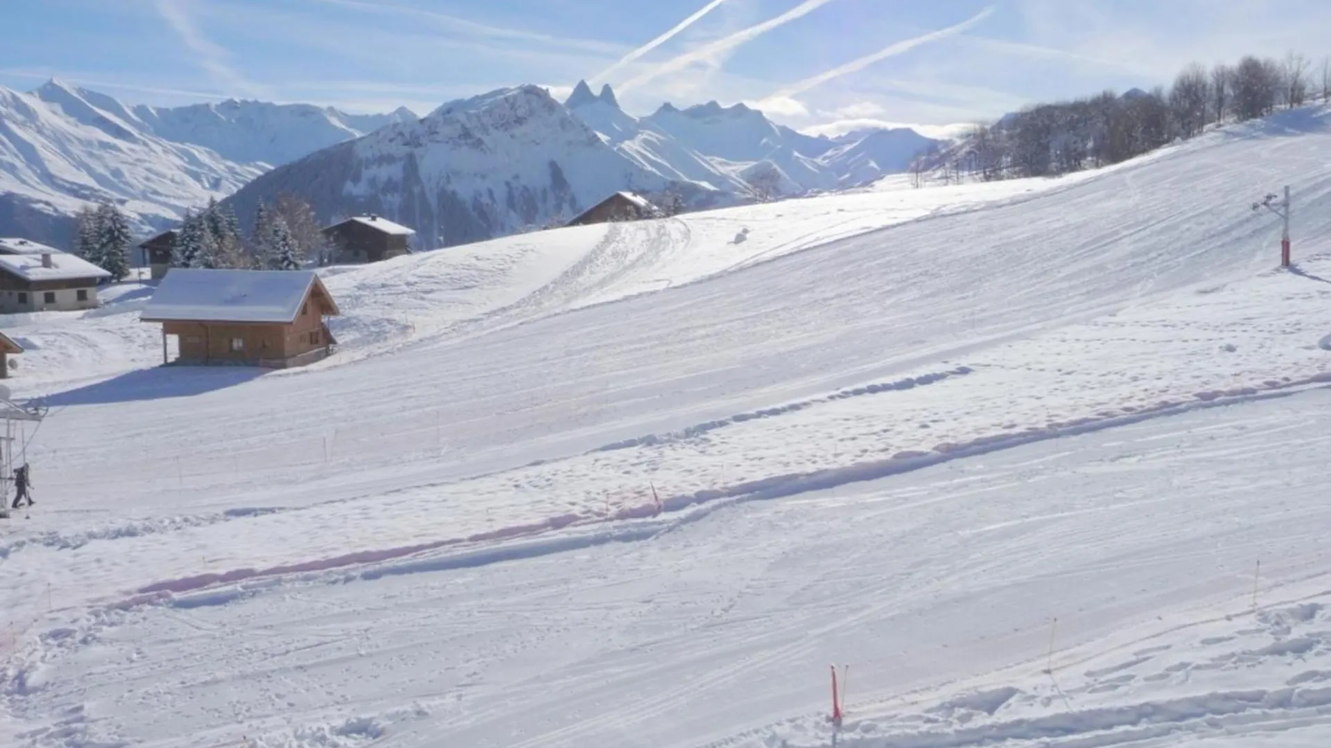 Charmant Appartement Renove Pour 4 Pers Avec Balcon Sud Pres Des Pistes Et Commerces - Fr-1-417-67 Fontcouverte-la-Toussuire Franciaország